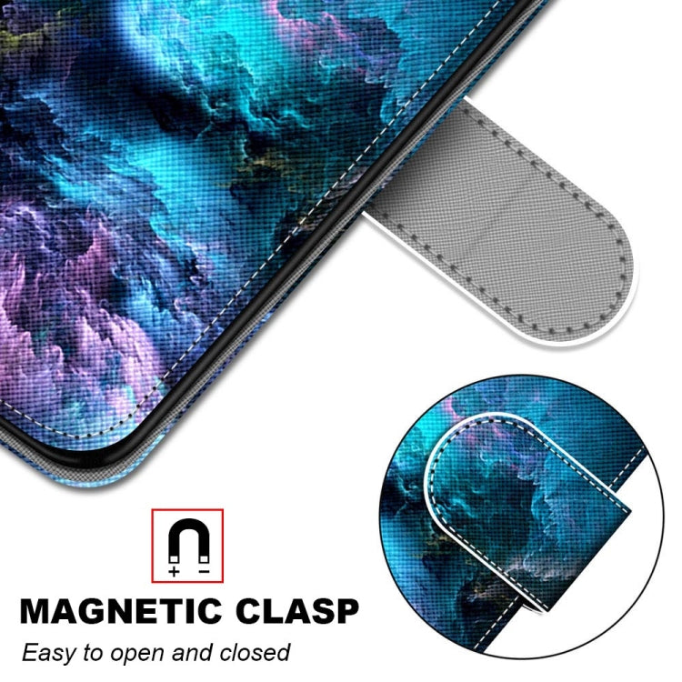 Coloured Drawing Cross Texture Horizontal Flip PU Leather Case with Holder & Card Slots & Wallet & Lanyard, For Samsung Galaxy A02 / M02, For Samsung Galaxy A02s / M02s, For Samsung Galaxy A12 / M12, For Samsung Galaxy A32 5G                           ...