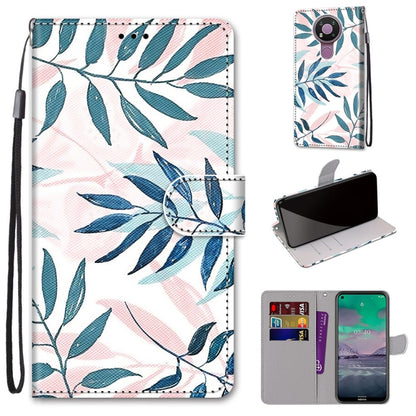Coloured Drawing Cross Texture Horizontal Flip PU Leather Case with Holder & Card Slots & Wallet & Lanyard, For Nokia 2.4, For Nokia 3.4
