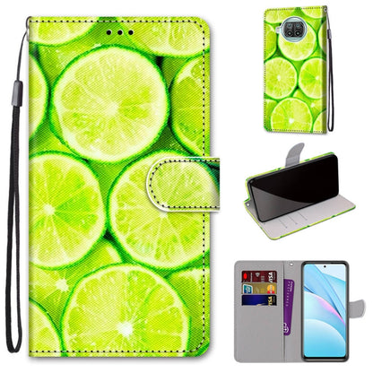 Coloured Drawing Cross Texture Horizontal Flip PU Leather Case with Holder & Card Slots & Wallet & Lanyard, For Xiaomi Mi 10T Lite, For Xiaomi Mi 10T Pro / 10T / K30s
