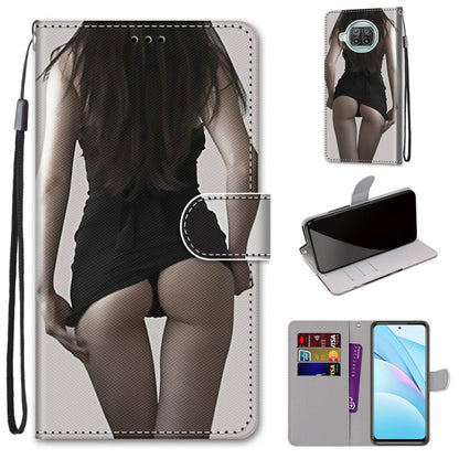 Coloured Drawing Cross Texture Horizontal Flip PU Leather Case with Holder & Card Slots & Wallet & Lanyard, For Xiaomi Mi 10T Lite, For Xiaomi Mi 10T Pro / 10T / K30s
