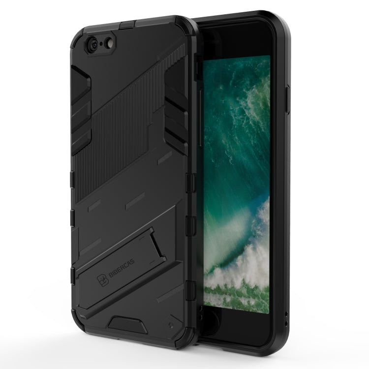 Punk Armor 2 in 1 PC + TPU Shockproof Case with Invisible Holder, For iPhone 11 Pro Max, For iPhone X / XS, For iPhone XR, For iPhone XS Max, For iPhone 6 & 6s, For iPhone 6 Plus & 6s  Plus