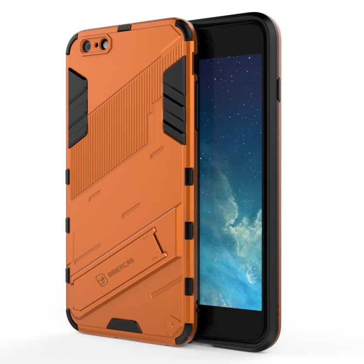 Punk Armor 2 in 1 PC + TPU Shockproof Case with Invisible Holder, For iPhone 11 Pro Max, For iPhone X / XS, For iPhone XR, For iPhone XS Max, For iPhone 6 & 6s, For iPhone 6 Plus & 6s  Plus