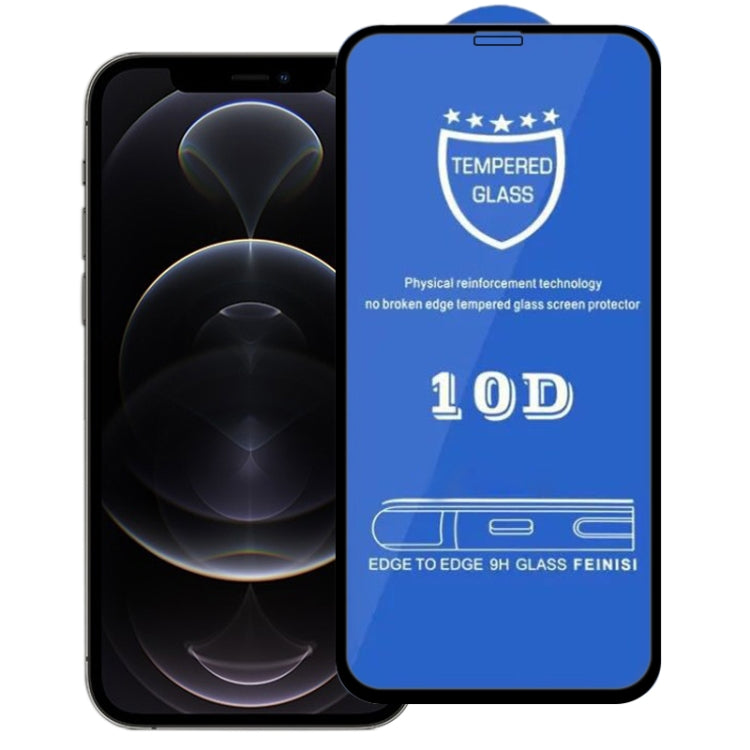9H 10D Full Screen Tempered Glass Screen Protector, For iPhone 12 mini (Black) (1 PCS), For iPhone 12 mini (White) (1 PCS), For iPhone 12 / 12 Pro (White) (1 PCS), For iPhone 12 / 12 Pro (Black) (1 PCS), For iPhone 12 Pro Max  (Black) (1 PCS)          ...