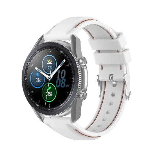 For Samsung Galaxy Watch 3 41mm / Active2 / Active / Gear Sport 20mm Silicone Replacement Strap Watchband, For Samsung Galaxy Watch 3 41mm