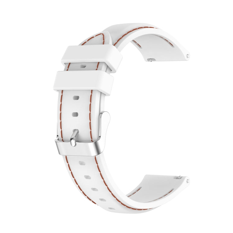 For Samsung Galaxy Watch 3 41mm / Active2 / Active / Gear Sport 20mm Silicone Replacement Strap Watchband, For Samsung Galaxy Watch 3 41mm