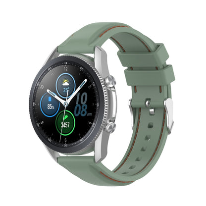 For Samsung Galaxy Watch 3 41mm / Active2 / Active / Gear Sport 20mm Silicone Replacement Strap Watchband, For Samsung Galaxy Watch 3 41mm