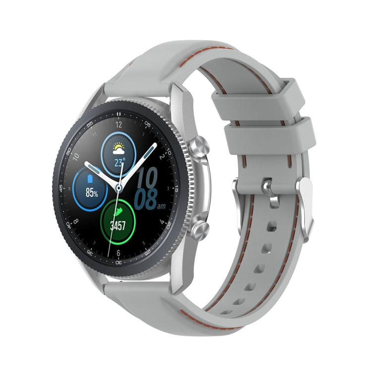 For Samsung Galaxy Watch 3 41mm / Active2 / Active / Gear Sport 20mm Silicone Replacement Strap Watchband, For Samsung Galaxy Watch 3 41mm