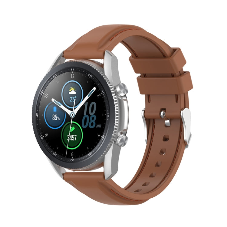22mm Silicone Replacement Strap Watchband, For Samsung Galaxy Watch 3 45mm / Gear S3