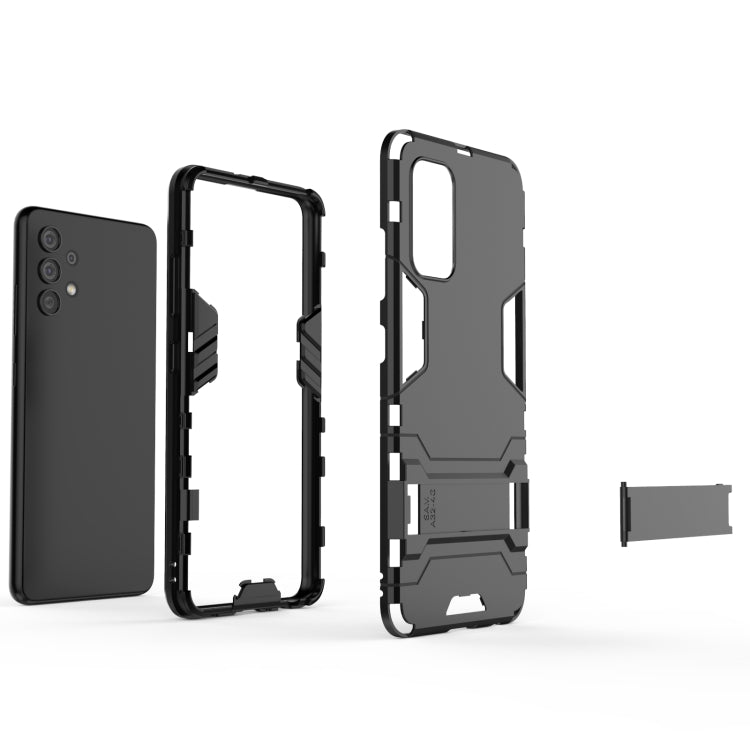 Shockproof Protective Case with Holder, For Samsung Galaxy A32 4G