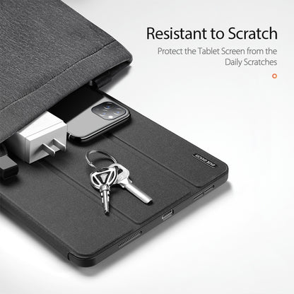 DUX DUCIS Domo Series Horizontal Flip Magnetic TPU + PU Leather Case with Three-folding Holder & Pen Slot & Sleep / Wake-up Function, iPad Pro 11 （2021）/(2020), iPad Pro 12.9  2021 / 2020