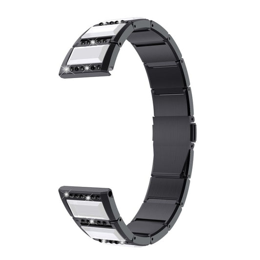 Stainless Steel Diamond Encrusted Replacement Watchbands, For Samsung Galaxy Watch 42mm, For Samsung Galaxy Watch 46mm, For Samsung Galaxy Watch 3 41mm, For Samsung Galaxy Watch 3 45mm                                                                    ...