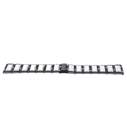 Stainless Steel Diamond Encrusted Replacement Watchbands, For Samsung Galaxy Watch 42mm, For Samsung Galaxy Watch 46mm, For Samsung Galaxy Watch 3 45mm, For Samsung Galaxy Watch Active2 44mm / Watch Active2 40mm / Watch Active                          ...