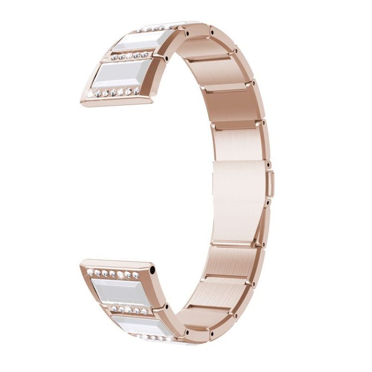 Stainless Steel Diamond Encrusted Replacement Watchbands, For Samsung Galaxy Watch 42mm, For Samsung Galaxy Watch 46mm, For Samsung Galaxy Watch 3 41mm, For Samsung Galaxy Watch 3 45mm                                                                    ...