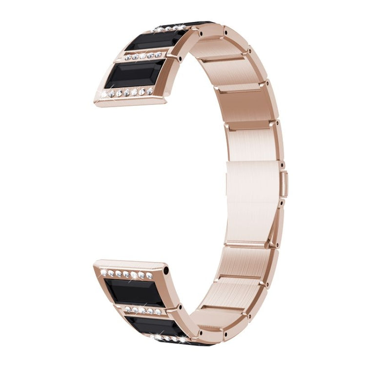 Stainless Steel Diamond Encrusted Replacement Watchbands, For Samsung Galaxy Watch 42mm, For Samsung Galaxy Watch 46mm, For Samsung Galaxy Watch 3 41mm, For Samsung Galaxy Watch 3 45mm                                                                    ...