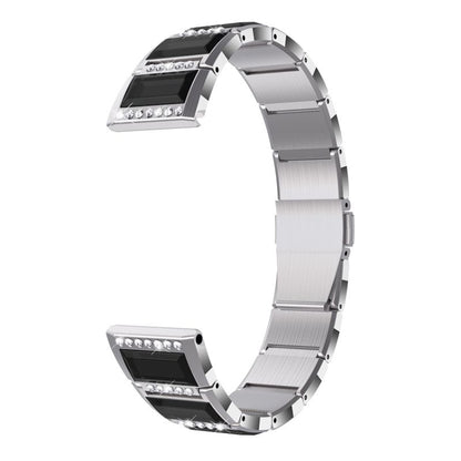 Stainless Steel Diamond Encrusted Replacement Watchbands, For Samsung Galaxy Watch 42mm, For Samsung Galaxy Watch 46mm, For Samsung Galaxy Watch 3 45mm, For Samsung Galaxy Watch Active2 44mm / Watch Active2 40mm / Watch Active                          ...