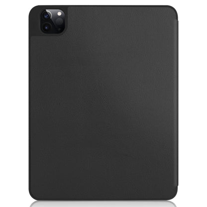 Pure Color Horizontal Flip TPU + PU Leather Case with Three-folding Holder & Sleep / Wake-up Function & Pen Slot, For iPad Pro 11 (2021)