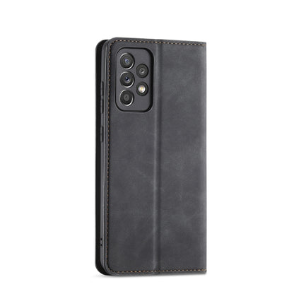Forwenw Dream Series Oil Edge Strong Magnetism Horizontal Flip Leather Case with Holder & Card Slots & Wallet & Photo Frame, For Samsung Galaxy A52 5G / 4G, For Samsung Galaxy A72 5G / 4G