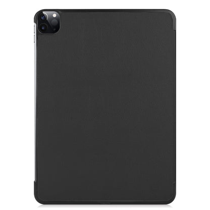 Custer Texture Horizontal Flip PU Leather Case with Three-folding Holder & Sleep / Wake-up Function, For iPad Pro 11 (2021)