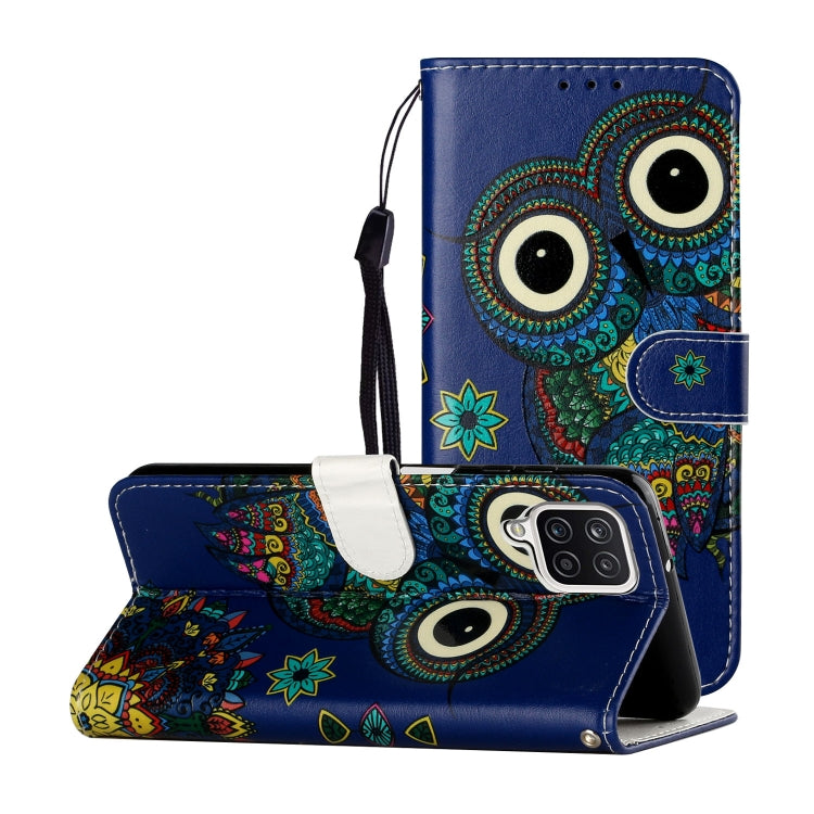 Oil Embossed Coloured Drawing Pattern Horizontal Flip PU Leather Case with Holder & Card Slots & Wallet, For Samsung Galaxy A02s, For Samsung Galaxy A12, For Samsung Galaxy M31