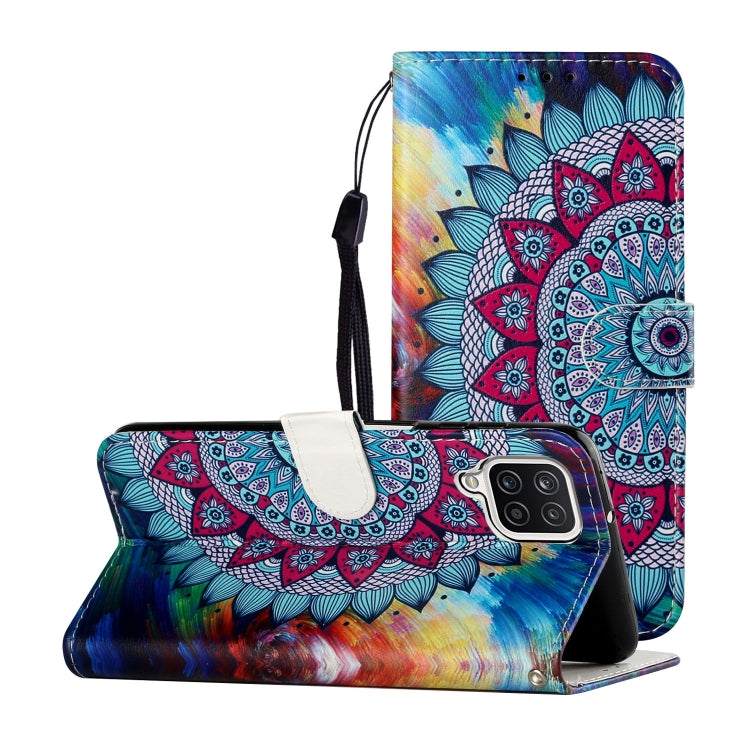 Oil Embossed Coloured Drawing Pattern Horizontal Flip PU Leather Case with Holder & Card Slots & Wallet, For Samsung Galaxy A02s, For Samsung Galaxy A12, For Samsung Galaxy M31