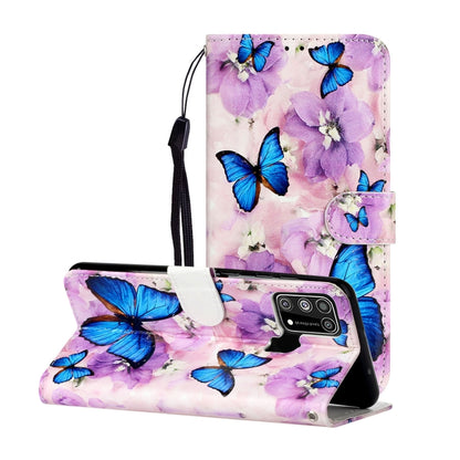 Oil Embossed Coloured Drawing Pattern Horizontal Flip PU Leather Case with Holder & Card Slots & Wallet, For Samsung Galaxy A02s, For Samsung Galaxy A12, For Samsung Galaxy M31