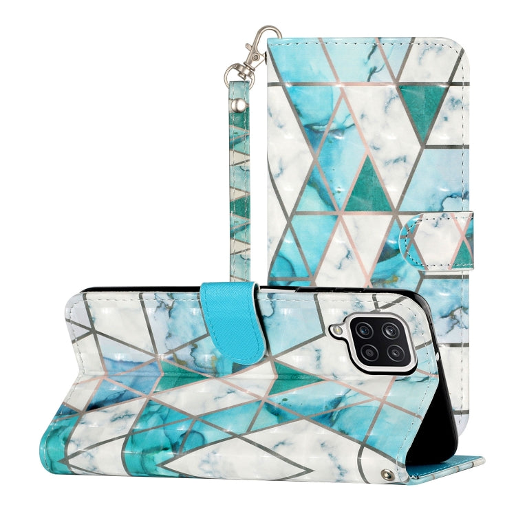 3D Pattern Horizontal Flip Leather Case with Holder & Card Slots & Wallet, For Samsung Galaxy A02s, For Samsung Galaxy A12, For Samsung Galaxy M31