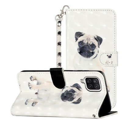 3D Pattern Horizontal Flip Leather Case with Holder & Card Slots & Wallet, For Samsung Galaxy A02s, For Samsung Galaxy A12, For Samsung Galaxy M31