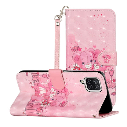 3D Pattern Horizontal Flip Leather Case with Holder & Card Slots & Wallet, For Samsung Galaxy A02s, For Samsung Galaxy A12, For Samsung Galaxy M31