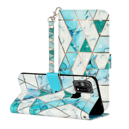 3D Pattern Horizontal Flip Leather Case with Holder & Card Slots & Wallet, For Samsung Galaxy A02s, For Samsung Galaxy A12, For Samsung Galaxy M31