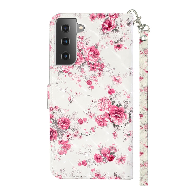 3D Pattern Horizontal Flip Leather Case with Holder & Card Slots & Wallet & Lanyard, For Samsung Galaxy S21 5G, For Samsung Galaxy S21+ 5G, For Samsung Galaxy S21 Ultra 5G