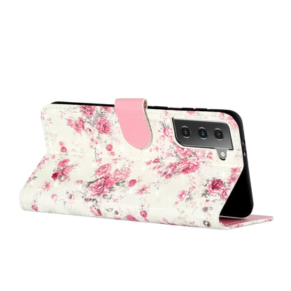 3D Pattern Horizontal Flip Leather Case with Holder & Card Slots & Wallet & Lanyard, For Samsung Galaxy S21 5G, For Samsung Galaxy S21+ 5G, For Samsung Galaxy S21 Ultra 5G