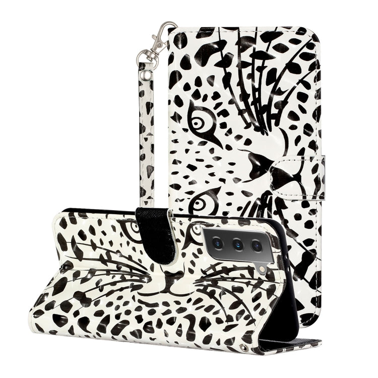 3D Pattern Horizontal Flip Leather Case with Holder & Card Slots & Wallet & Lanyard, For Samsung Galaxy S21 5G, For Samsung Galaxy S21+ 5G, For Samsung Galaxy S21 Ultra 5G