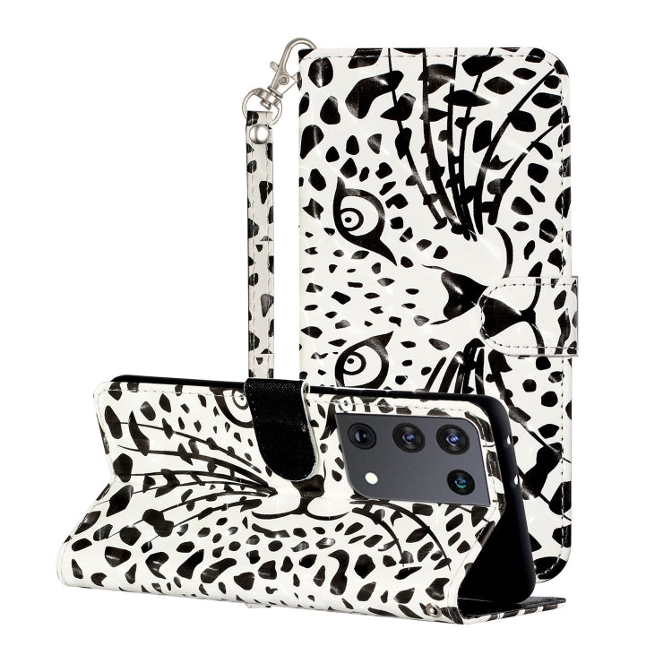3D Pattern Horizontal Flip Leather Case with Holder & Card Slots & Wallet & Lanyard, For Samsung Galaxy S21 5G, For Samsung Galaxy S21+ 5G, For Samsung Galaxy S21 Ultra 5G