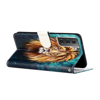 Oil Embossed Coloured Drawing Pattern Horizontal Flip PU Leather Case with Holder & Card Slots & Wallet & Lanyard, For Samsung Galaxy S21 5G, For Samsung Galaxy S21+ 5G, For Samsung Galaxy S21 Ultra 5G