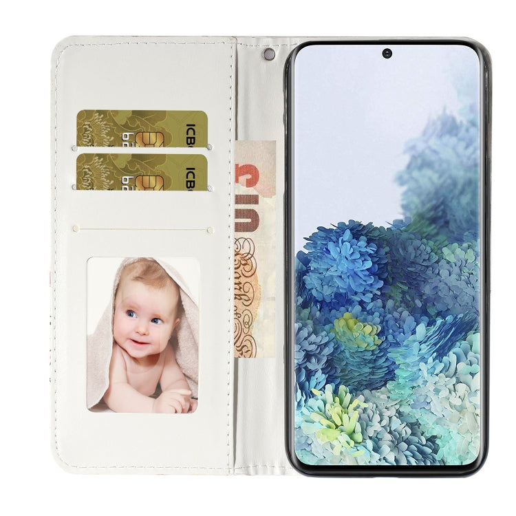 Oil Embossed Coloured Drawing Pattern Horizontal Flip PU Leather Case with Holder & Card Slots & Wallet & Lanyard, For Samsung Galaxy S21 5G, For Samsung Galaxy S21+ 5G, For Samsung Galaxy S21 Ultra 5G