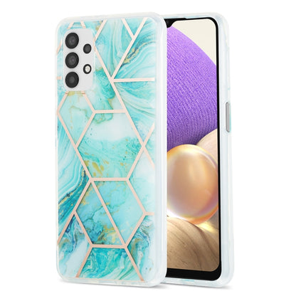 3D Electroplating Marble Pattern TPU Protective Case, For Xiaomi Poco M3 / Note 9 4G / Redmi 9 Power, For Samsung Galaxy A12, For Samsung Galaxy A32 5G, For Samsung Galaxy A52 5G / 4G, For Samsung Galaxy A72 5G / 4G, For Samsung Galaxy A52 5G / 4GG