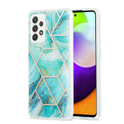 3D Electroplating Marble Pattern TPU Protective Case, For Xiaomi Poco M3 / Note 9 4G / Redmi 9 Power, For Samsung Galaxy A12, For Samsung Galaxy A32 5G, For Samsung Galaxy A52 5G / 4G, For Samsung Galaxy A72 5G / 4G, For Samsung Galaxy A52 5G / 4GG
