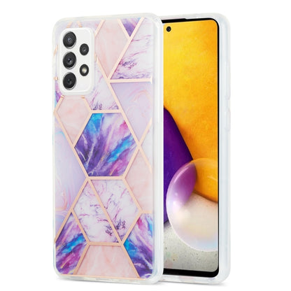 3D Electroplating Marble Pattern TPU Protective Case, For Xiaomi Poco M3 / Note 9 4G / Redmi 9 Power, For Samsung Galaxy A12, For Samsung Galaxy A32 5G, For Samsung Galaxy A52 5G / 4G, For Samsung Galaxy A72 5G / 4G, For Samsung Galaxy A52 5G / 4GG