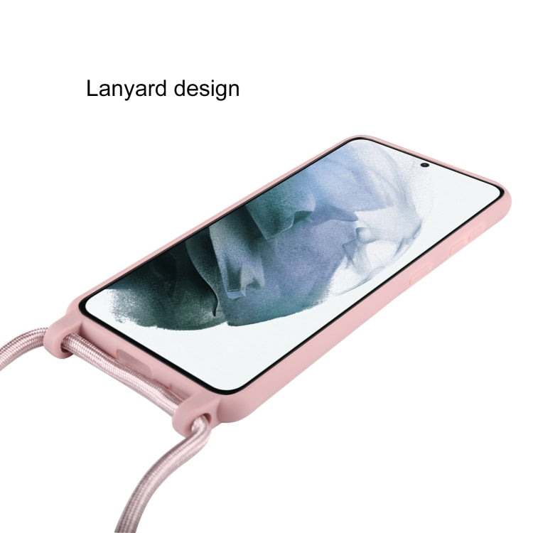 Candy Colors TPU Protective Case with Lanyard, For Samsung Galaxy S21+ 5G, For Samsung Galaxy S21 5G, For Samsung Galaxy S21 Ultra 5G