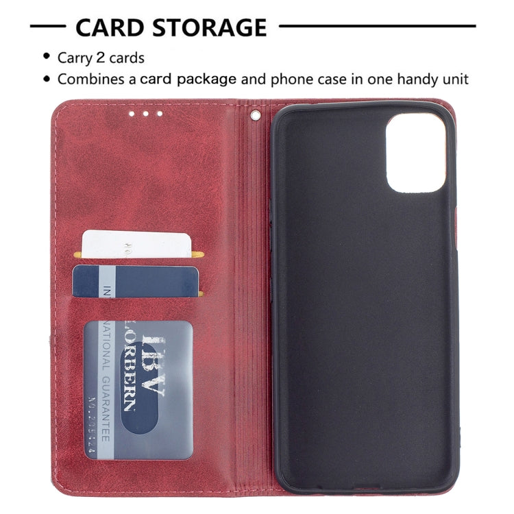 Rhombus Texture Horizontal Flip Magnetic Leather Case with Holder & Card Slots, For LG K42, For Xiaomi Redmi Note 10 4G / Note 10s, For Samsung Galaxy A32 4G