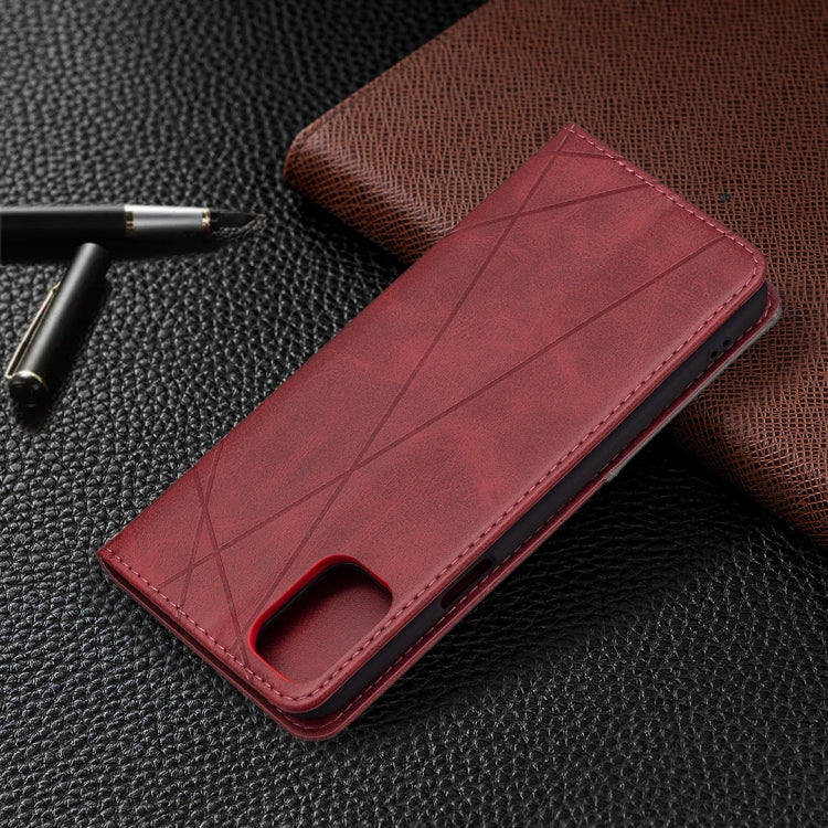 Rhombus Texture Horizontal Flip Magnetic Leather Case with Holder & Card Slots, For LG K42, For Xiaomi Redmi Note 10 4G / Note 10s, For Samsung Galaxy A32 4G