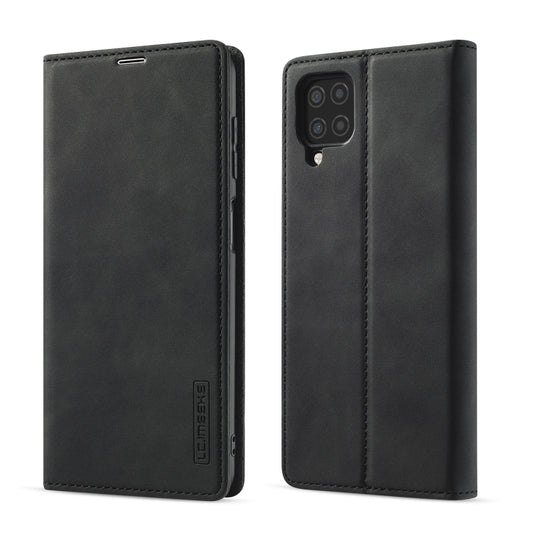 LC.IMEEKE Strong Magnetism Ultra-thin Horizontal Flip Matte TPU + PU Leather Case with Holder & Card Slots & Wallet, For Samsung Galaxy A12, For Samsung Galaxy A52 5G / 4G, For Samsung Galaxy A72 5G / 4G, For SamsungGalaxy A52 5G / 4G