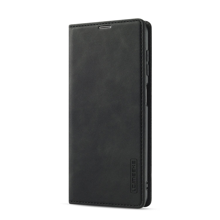 LC.IMEEKE Strong Magnetism Ultra-thin Horizontal Flip Matte TPU + PU Leather Case with Holder & Card Slots & Wallet, For Samsung Galaxy A12, For Samsung Galaxy A52 5G / 4G, For Samsung Galaxy A72 5G / 4G, For SamsungGalaxy A52 5G / 4G