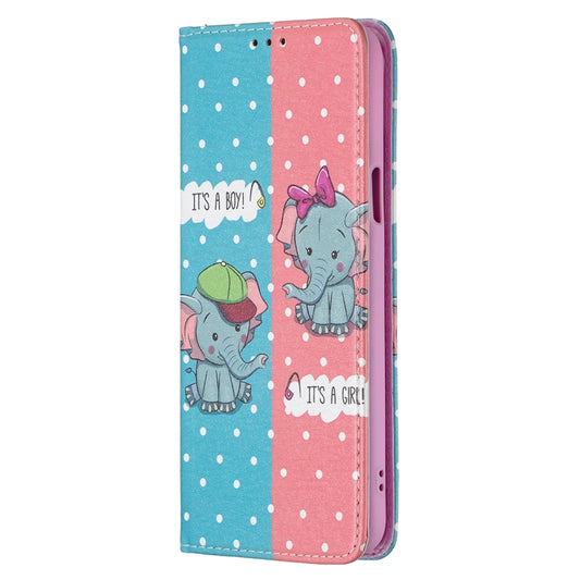 Colored Drawing Pattern Invisible Magnetic Horizontal Flip PU Leather Case with Holder & Card Slots & Wallet, For LG K42, For Nokia 5.4, For Xiaomi Redmi Note 10 4G, For Samsung Galaxy A02, For Samsung Galaxy A32 4G