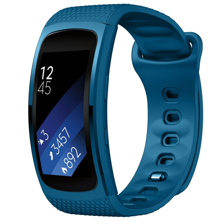 For Samsung Gear Fit2 Pro Silicone Replacement Strap Watchband, S, L