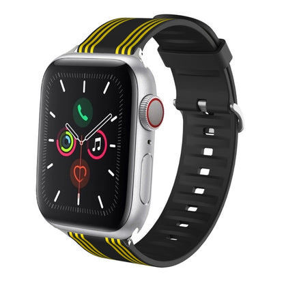 Silicone Replaceable Watch Strap, For Apple Watch Ultra 49mm / Series 8&7 45mm / SE 2&6&SE&5&4 44mm / 3&2&1 42mm, For Apple Watch Series 8&7 41mm / SE 2&6&SE&5&4 40mm / 3&2&1 38mm, For Apple Watch Series 7 45mm / 6 & SE & 5 & 4 44mm / 3 & 2 & 1 42mm   ...