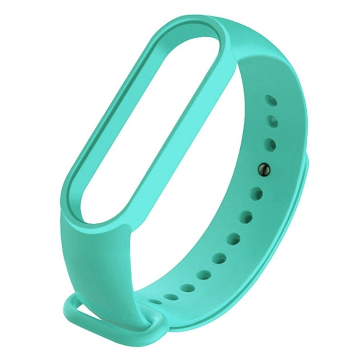For Xiaomi Mi Band 6 (CA8856) Solid Color Silicone Replacement Strap Watchband