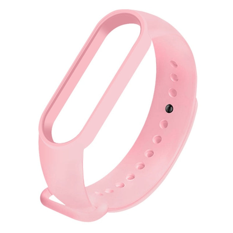 For Xiaomi Mi Band 6 (CA8856) Solid Color Silicone Replacement Strap Watchband