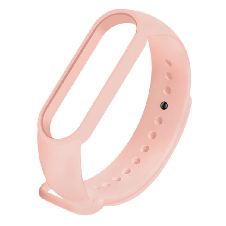 For Xiaomi Mi Band 6 (CA8856) Solid Color Silicone Replacement Strap Watchband
