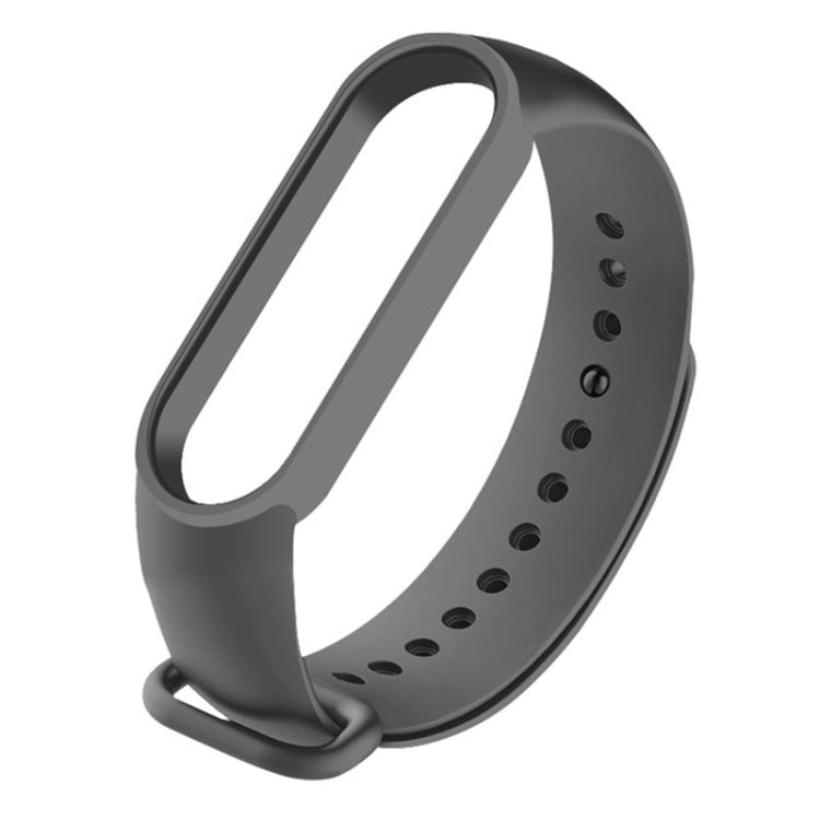 For Xiaomi Mi Band 6 (CA8856) Solid Color Silicone Replacement Strap Watchband